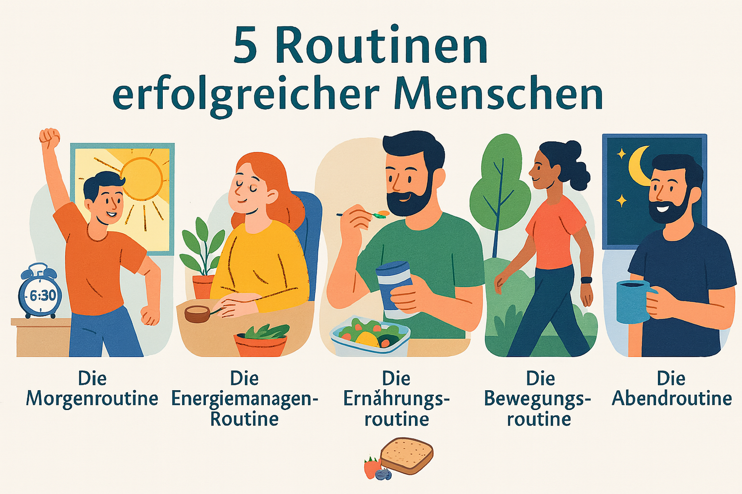Erfolgreiche Routinen: 5 Strategien, die deinen Alltag revolutionieren