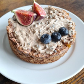 Birne-Walnuss Baked Oats: Feelgood-Frühstück mit Kuchen-Feeling