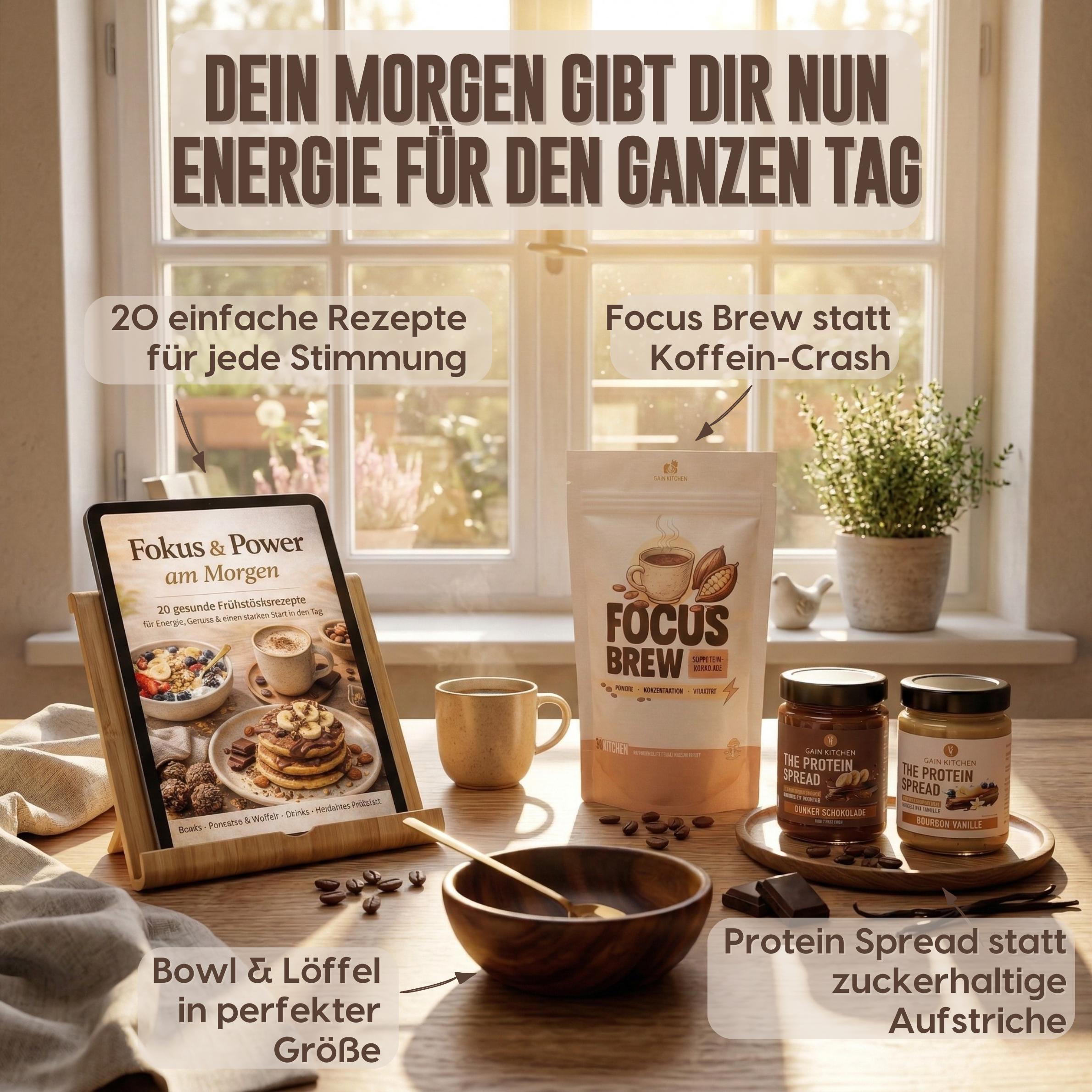 Fokus & Power: Dein Morgen-Kraft-Paket