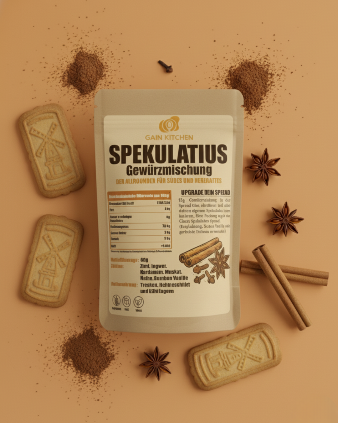 Spekulatius-Gewürz für dein Spread Upgrade