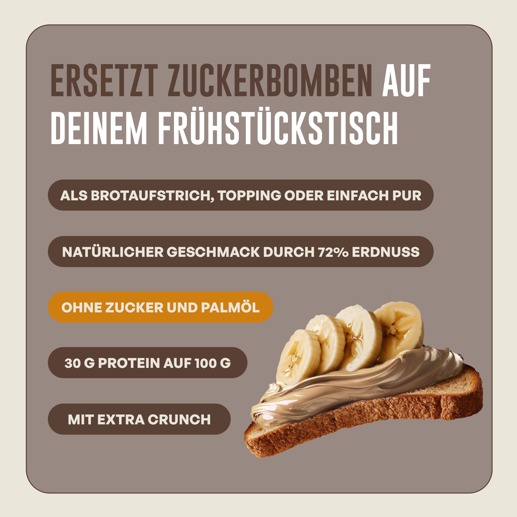The Protein Spread - Milchkaffee