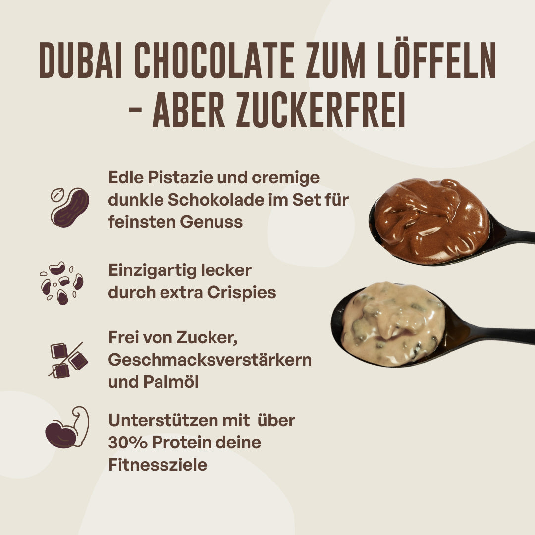 Dubai Chocolate zum Löffeln