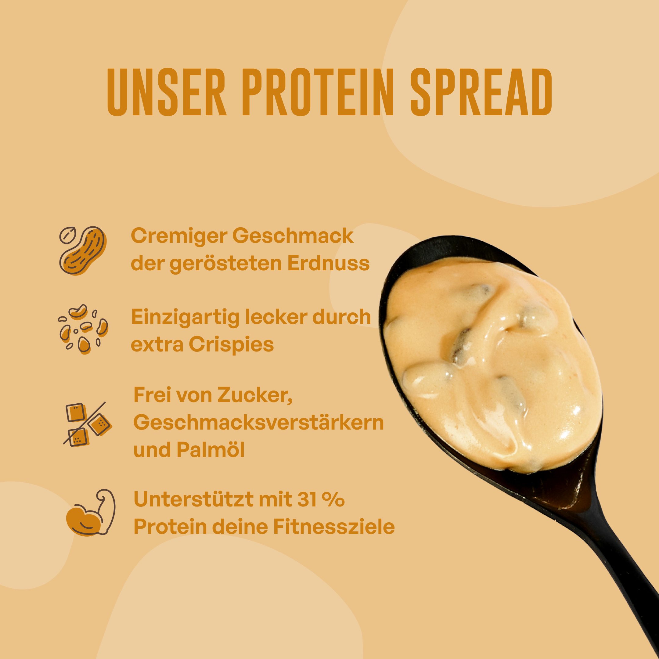 The Protein Spread - geröstete Erdnuss