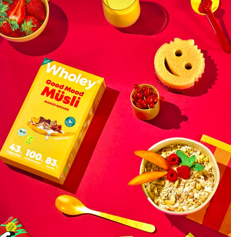 Wholey Good Mood Müsli - Mango Bircher