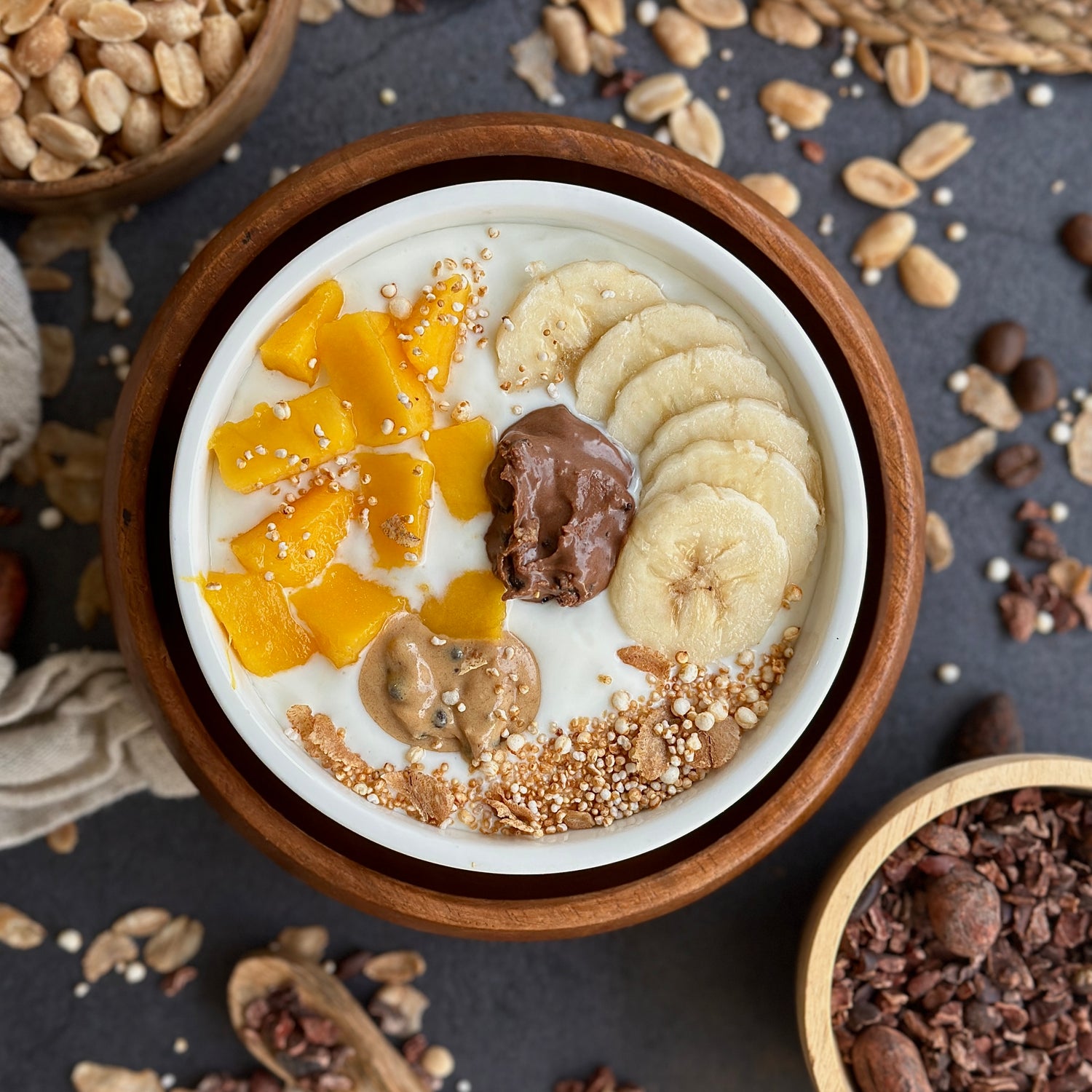 mango-banoffee bowl