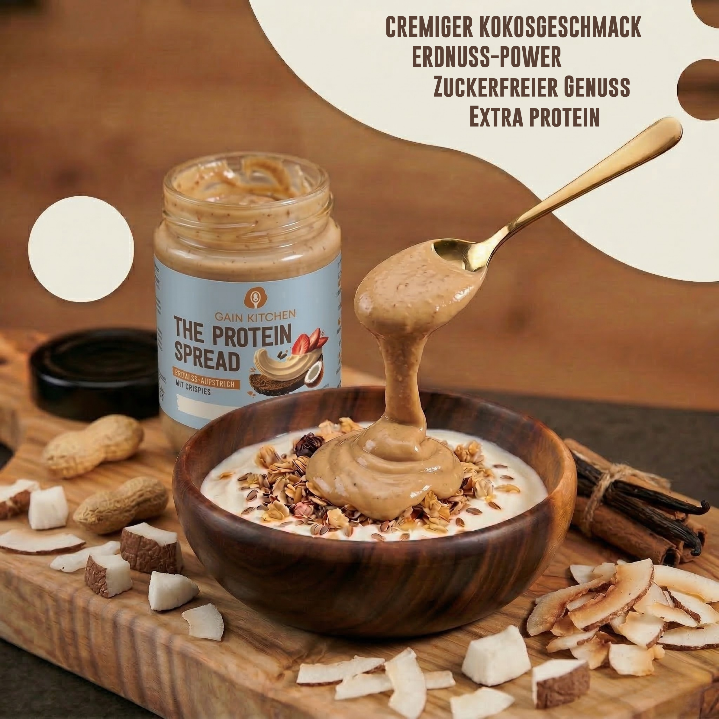 The Protein Spread - Kokos