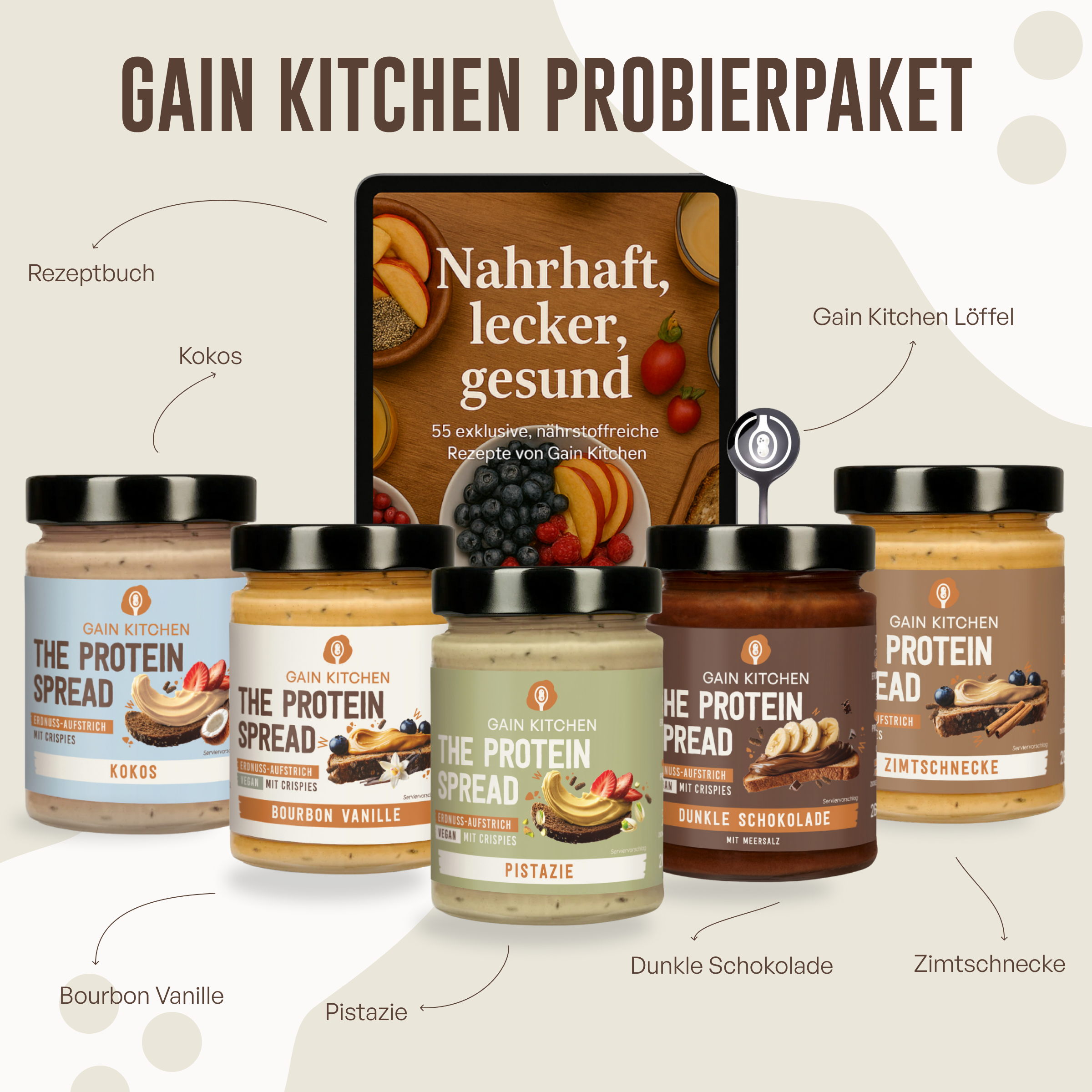 Lieblings-Aufstrich Probierpaket