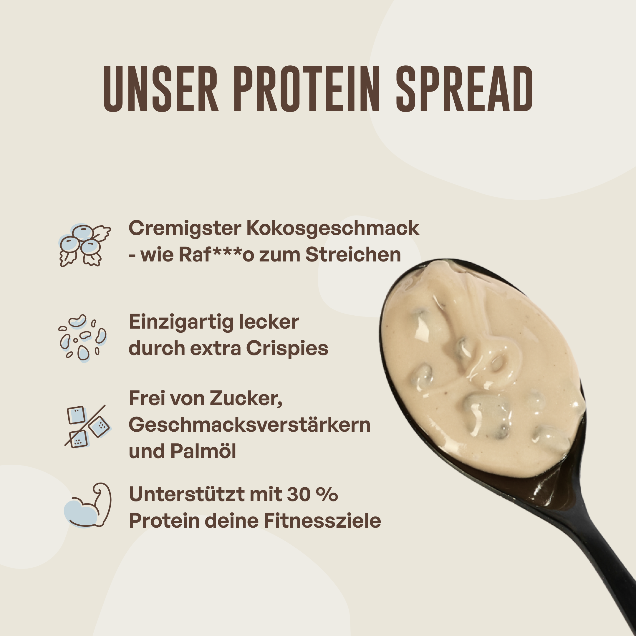 The Protein Spread - Kokos
